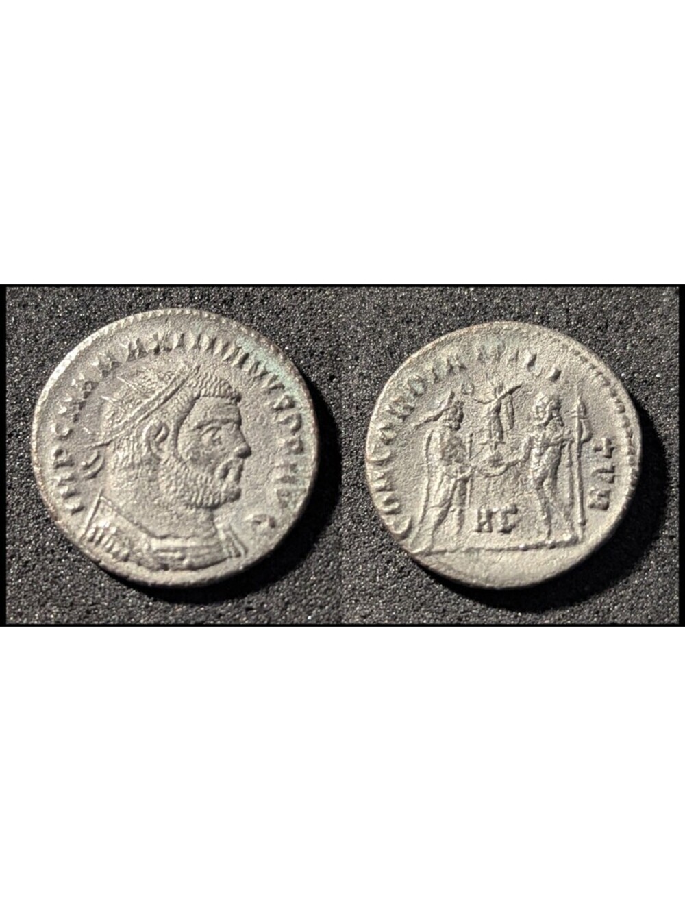 MAXIMIANUS HERCULIUS (286-305). Antoninianus Conservator CONCORDIA Roman Coin"*